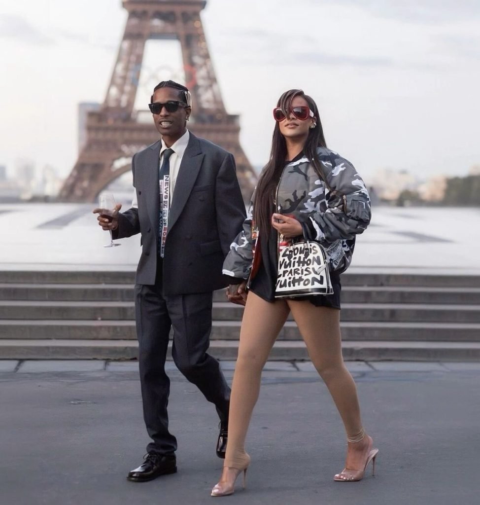 Black Fashion Icons Rihanna and ASAP Rocky redefining streetwear for Paris Fashion Week